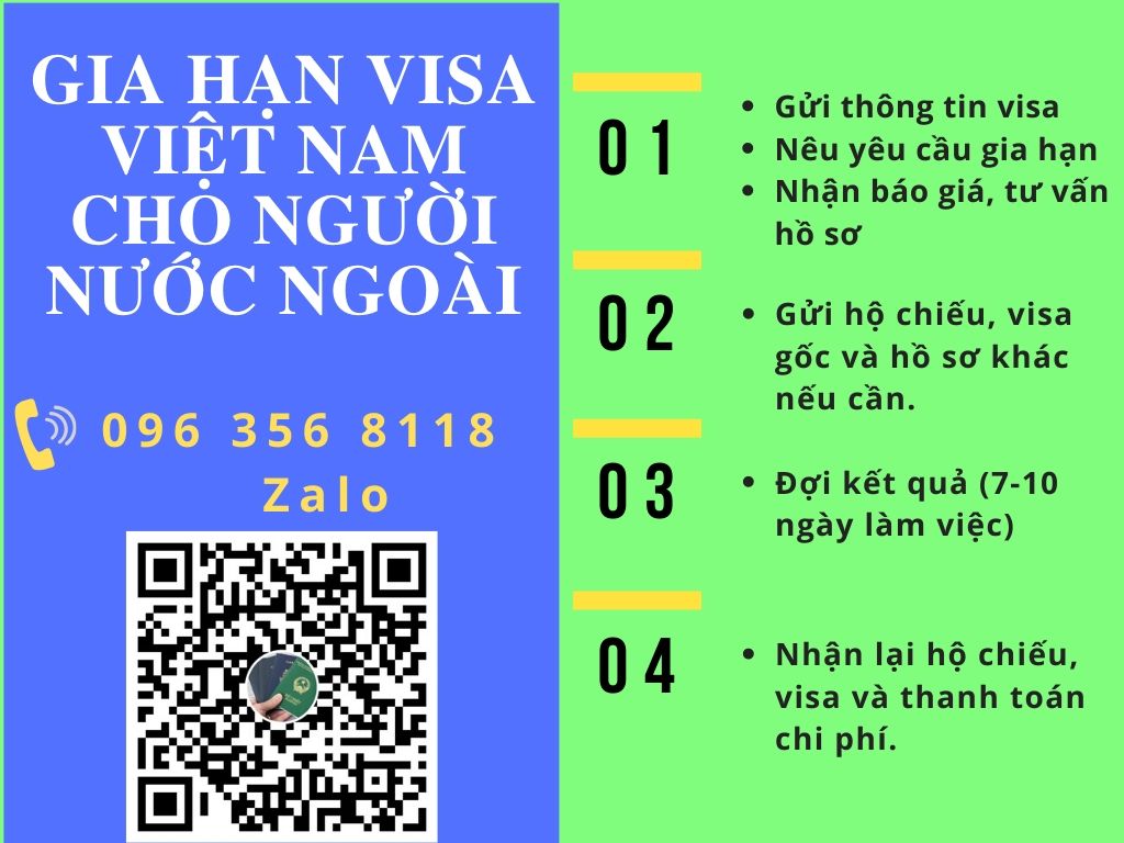 Quy trình gia hạn visa Việt Nam, Gia hạn thị thực Việt nam